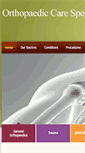 Mobile Screenshot of orthocarefl.com